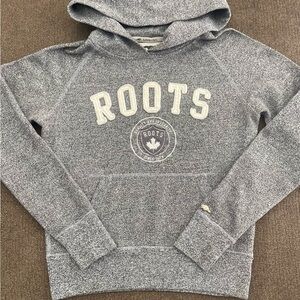 Women’s Roots Pullover Hoodie Size S Gray